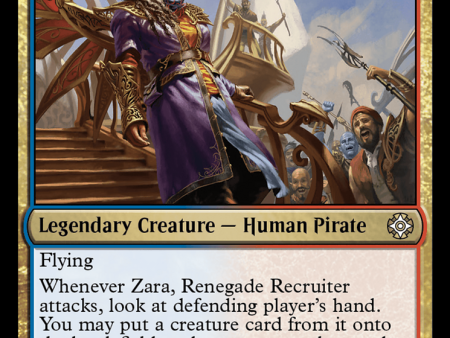 Zara, Renegade Recruiter [The Lost Caverns of Ixalan Commander] Online Sale