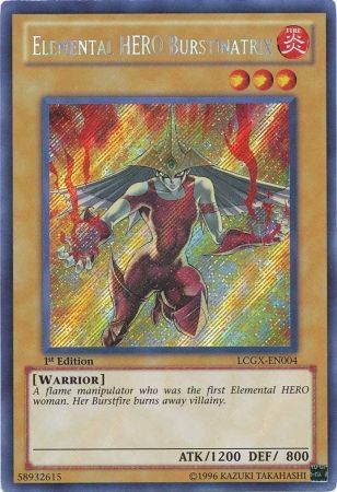 Elemental HERO Burstinatrix [LCGX-EN004] Secret Rare Supply