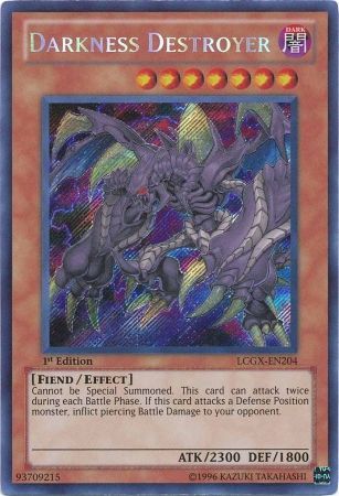 Darkness Destroyer [LCGX-EN204] Secret Rare Online