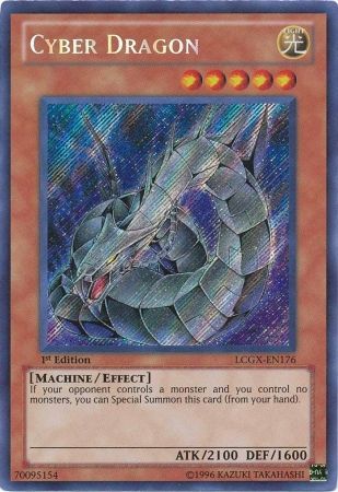 Cyber Dragon (Alternate Art) [LCGX-EN176] Secret Rare Sale