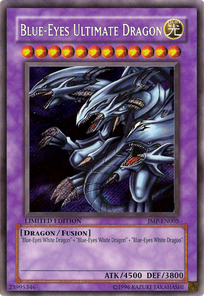 Blue-Eyes Ultimate Dragon [JMP-EN005] Ultra Rare Sale