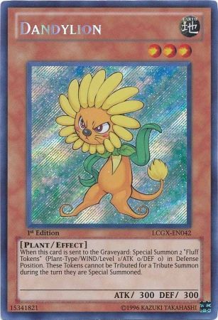 Dandylion [LCGX-EN042] Secret Rare For Sale