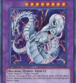 Cyber Twin Dragon [LCGX-EN180] Secret Rare Discount