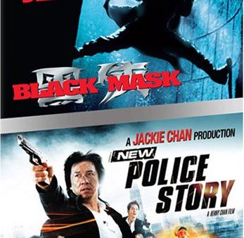 BLACK MASK NEW POLICE STORY  - DVD-DOUBLE FEATURE Online Sale