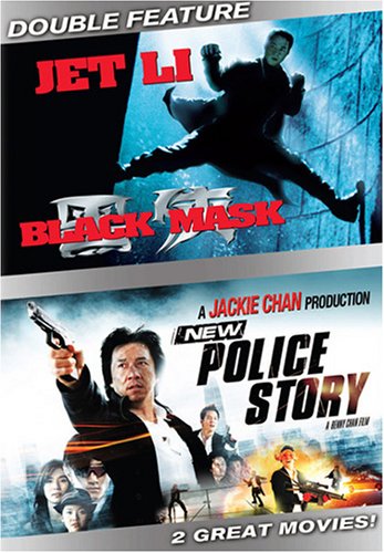 BLACK MASK NEW POLICE STORY  - DVD-DOUBLE FEATURE Online Sale