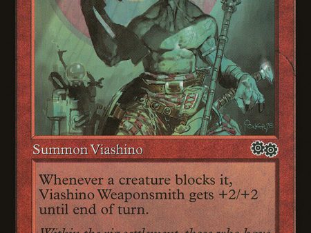 Viashino Weaponsmith [Urza s Saga] For Discount