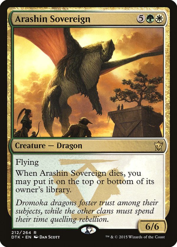 Arashin Sovereign [Dragons of Tarkir] For Cheap