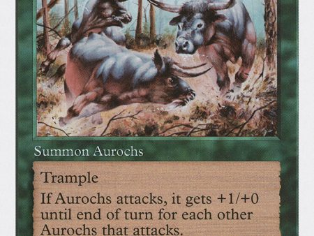 Aurochs [Fifth Edition] For Discount