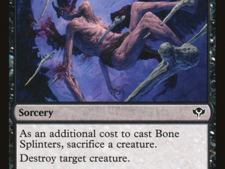 Bone Splinters [Duel Decks: Speed vs. Cunning] Supply