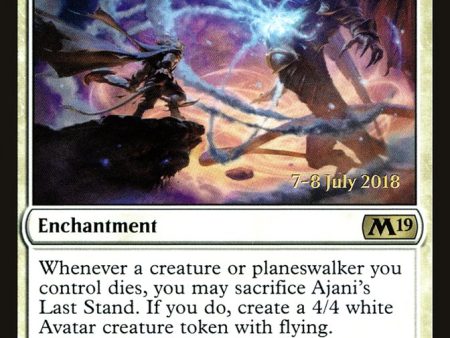 Ajani s Last Stand [Core Set 2019 Prerelease Promos] Sale