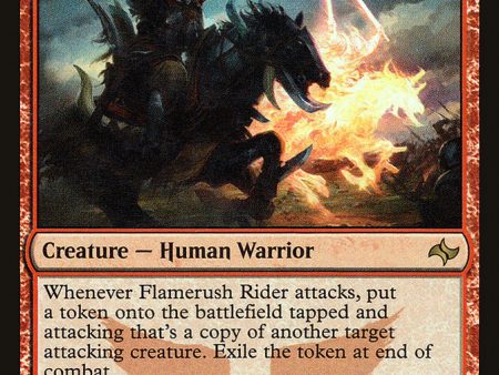 Flamerush Rider (Intro Pack) [Fate Reforged Promos] Supply