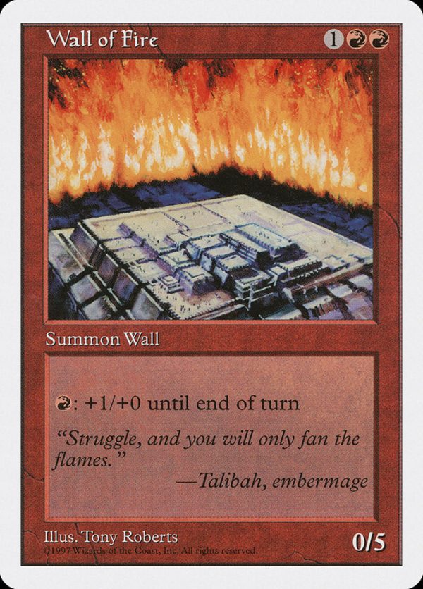 Wall of Fire [Fifth Edition] Cheap