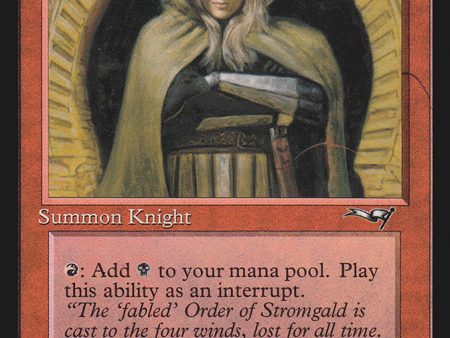 Agent of Stromgald (Arms Crossed) [Alliances] Sale