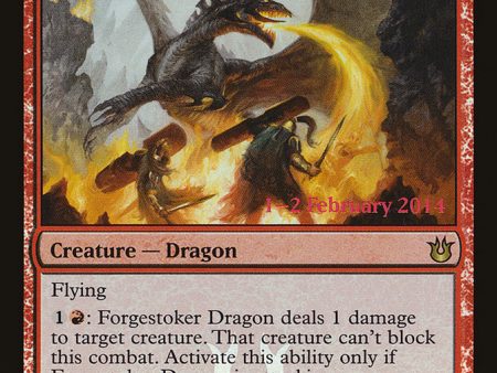 Forgestoker Dragon [Born of the Gods Prerelease Promos] on Sale