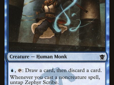 Zephyr Scribe [Dragons of Tarkir] Sale