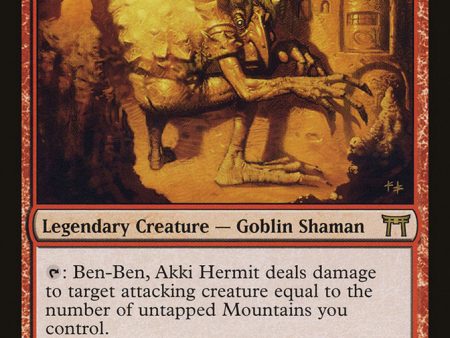 Ben-Ben, Akki Hermit [Champions of Kamigawa] Hot on Sale