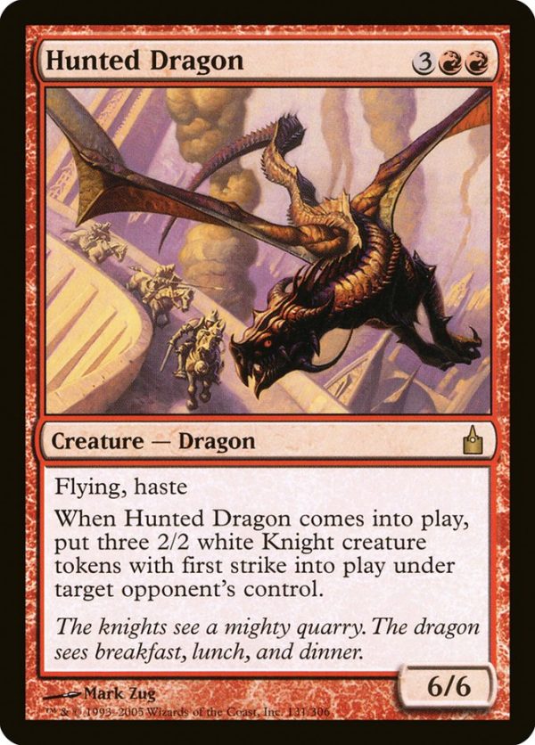 Hunted Dragon [Ravnica: City of Guilds] Sale