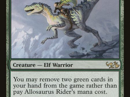 Allosaurus Rider [Duel Decks: Elves vs. Goblins] For Discount