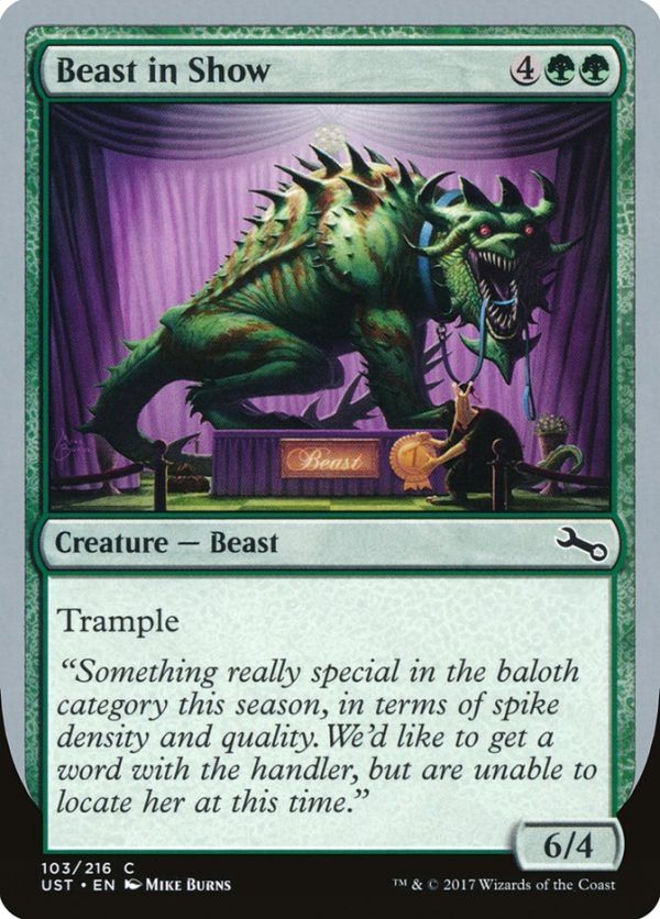 Beast in Show ( Something really special... ) [Unstable] For Discount