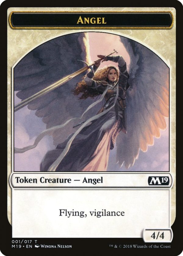 Angel Token [Core Set 2019 Tokens] Discount