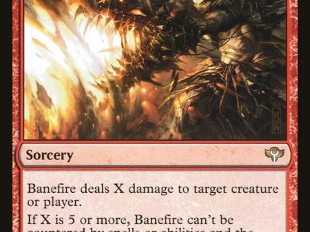 Banefire [Duel Decks: Speed vs. Cunning] For Discount