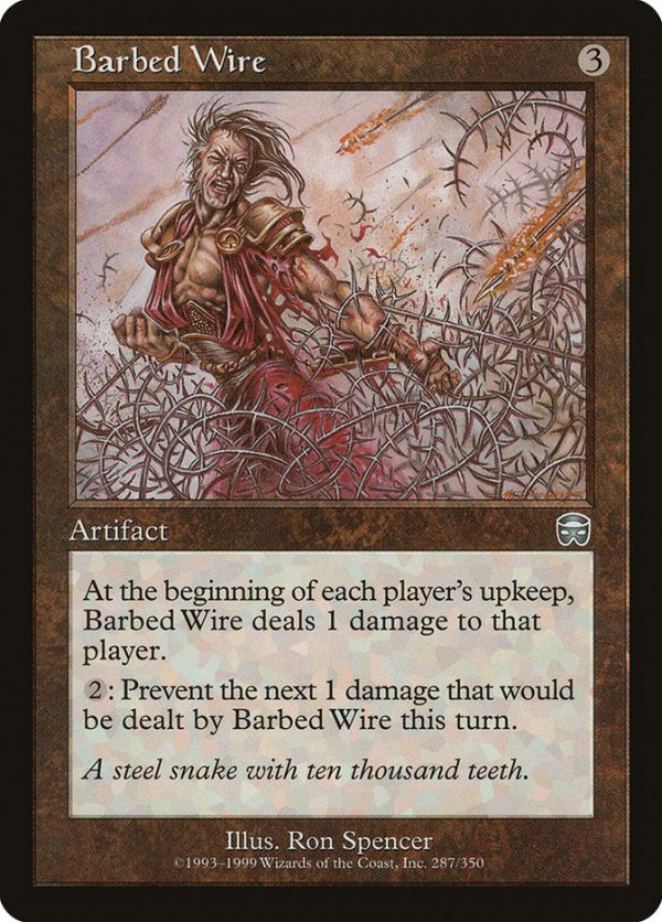 Barbed Wire [Mercadian Masques] Online now