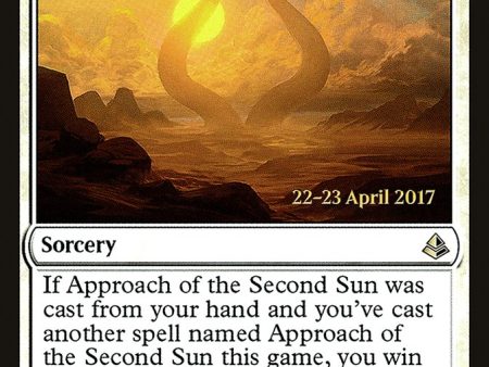 Approach of the Second Sun [Amonkhet Prerelease Promos] Online Sale