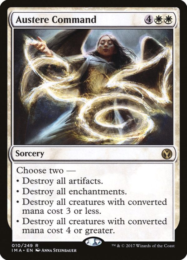 Austere Command [Iconic Masters] Hot on Sale