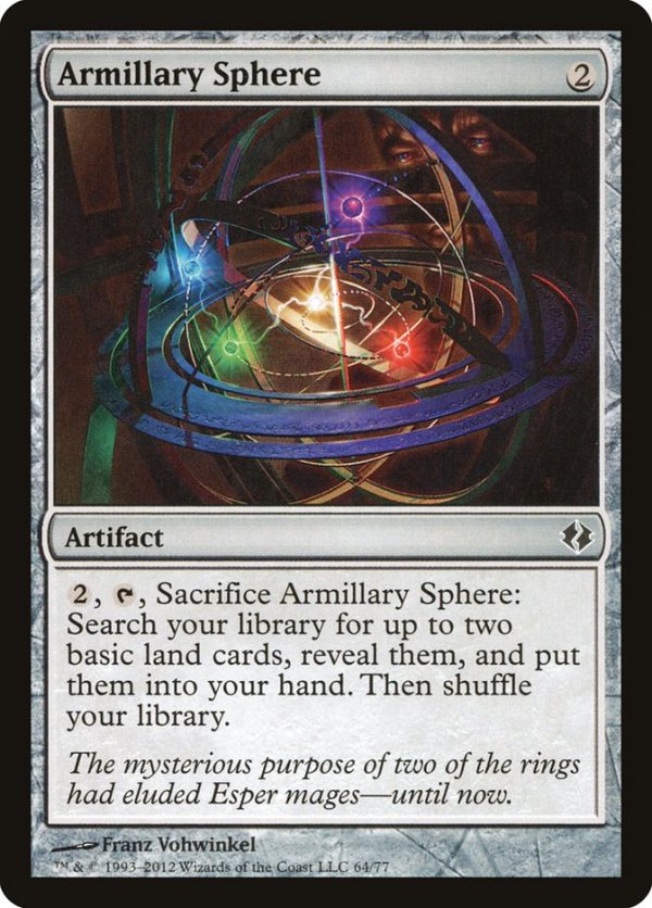 Armillary Sphere [Duel Decks: Venser vs. Koth] Fashion