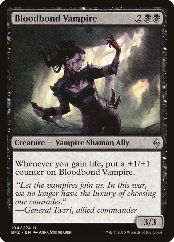 Bloodbond Vampire [Battle for Zendikar] For Cheap