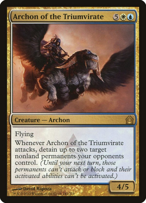 Archon of the Triumvirate [Return to Ravnica] Online Sale