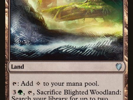 Blighted Woodland [Commander 2017] Online