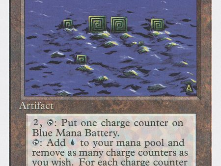 Blue Mana Battery [Fourth Edition] For Discount