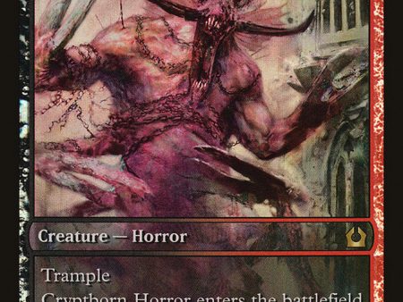 Cryptborn Horror (Game Day) (Extended Art) [Return to Ravnica Promos] on Sale