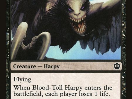 Blood-Toll Harpy [Theros] on Sale