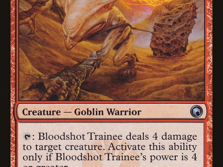 Bloodshot Trainee [Scars of Mirrodin] For Discount