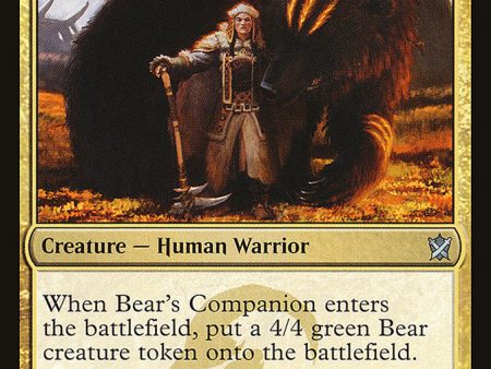 Bear s Companion [Khans of Tarkir] Sale