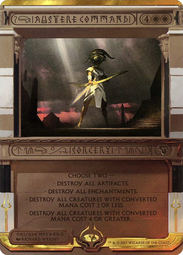 Austere Command (Invocation) [Amonkhet Invocations] Discount