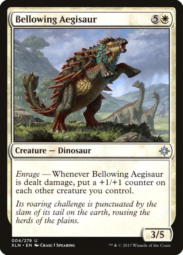 Bellowing Aegisaur [Ixalan] on Sale