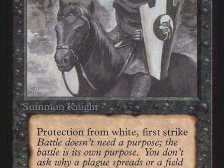 Black Knight [Alpha Edition] Cheap