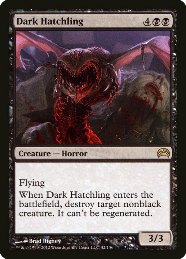 Dark Hatchling [Planechase 2012] Discount