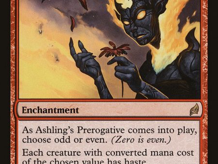 Ashling s Prerogative [Lorwyn] Cheap