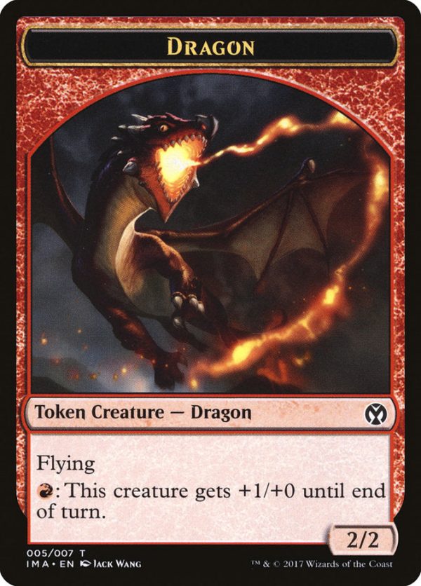 Dragon Token (005 007) [Iconic Masters Tokens] Sale