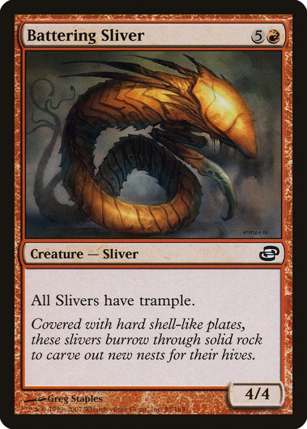 Battering Sliver [Planar Chaos] on Sale