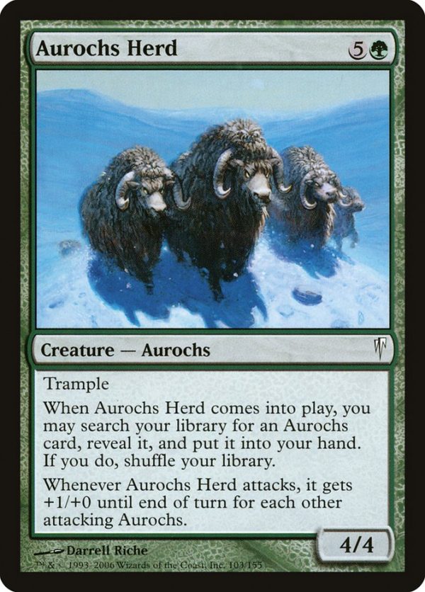 Aurochs Herd [Coldsnap] Sale